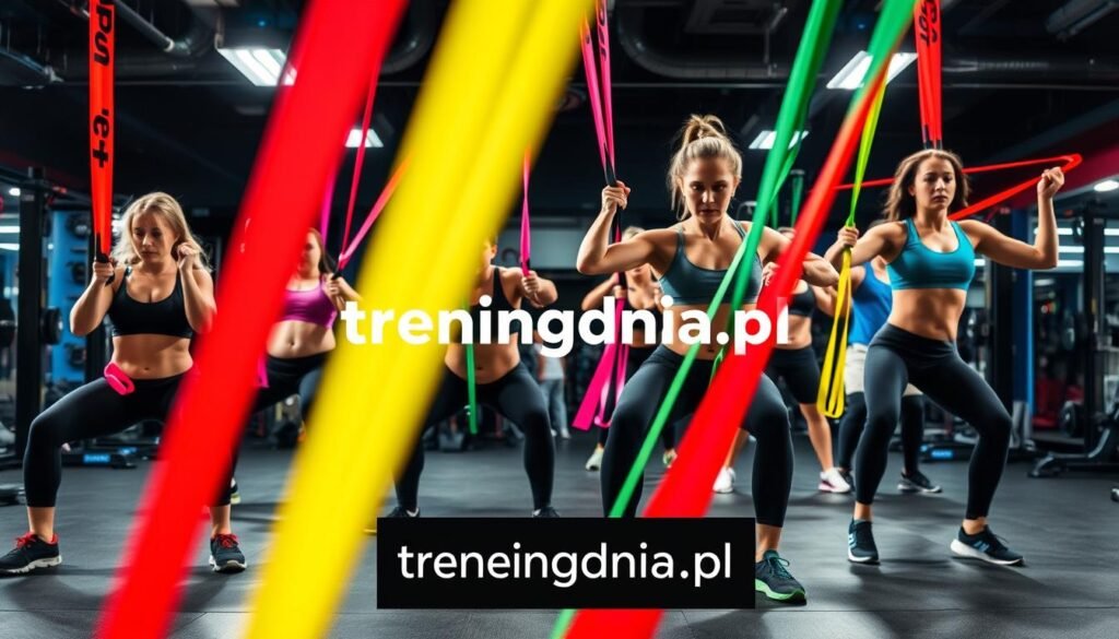 Trening z gumami oporowymi