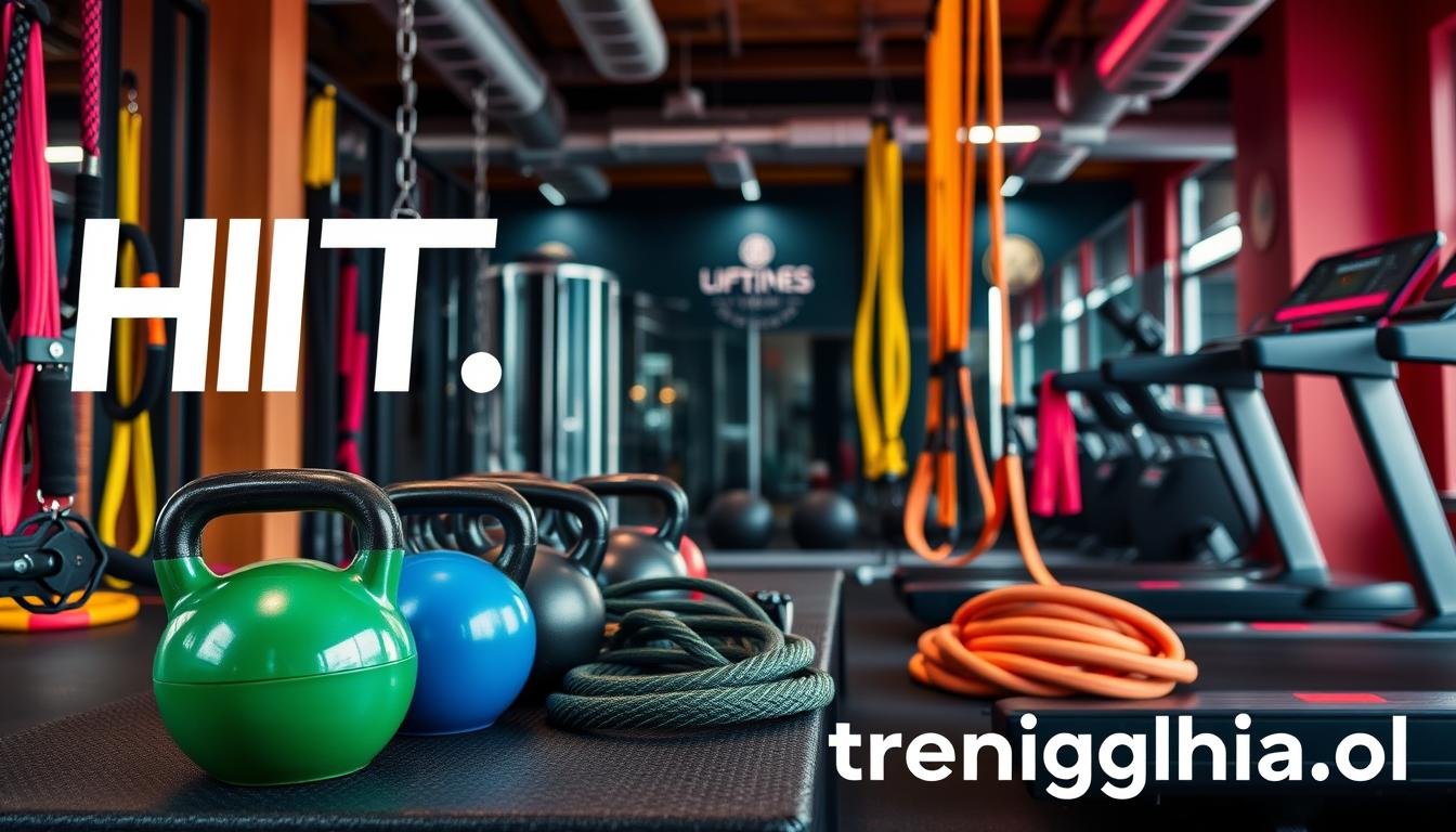 sprzęt do treningu HIIT na siłownię
