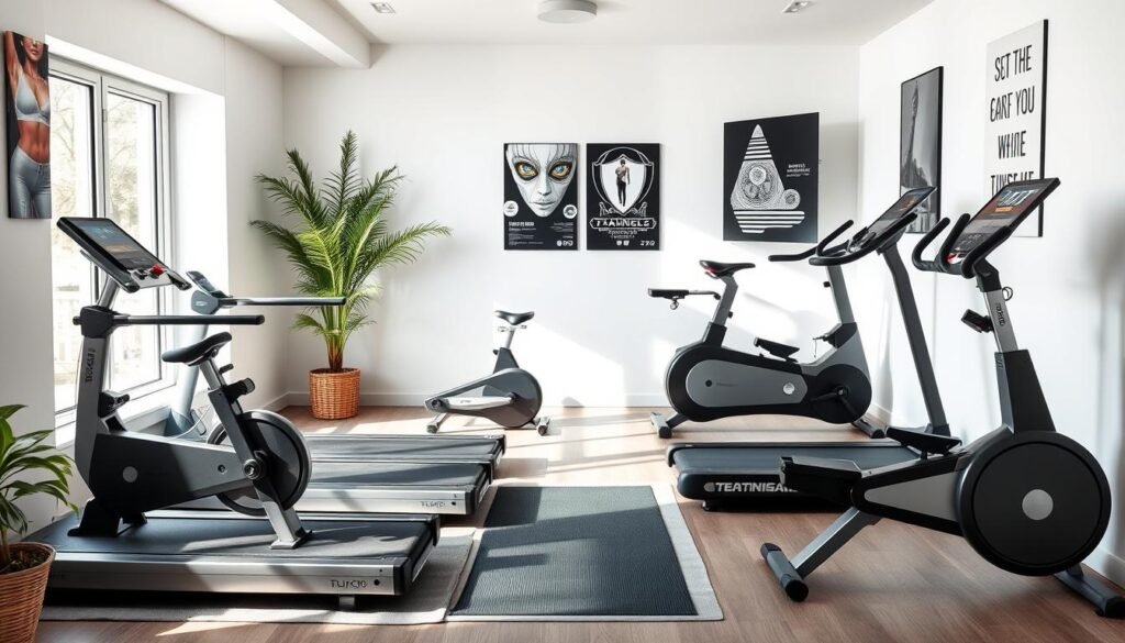 sprzęt fitness do ćwiczeń w domu