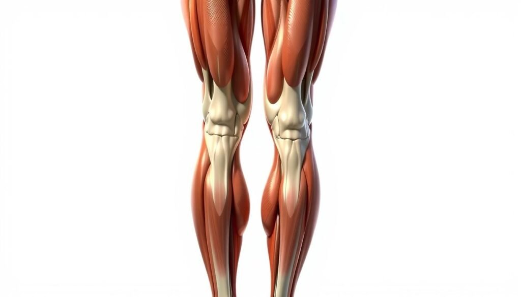 anatomia mięśni nóg