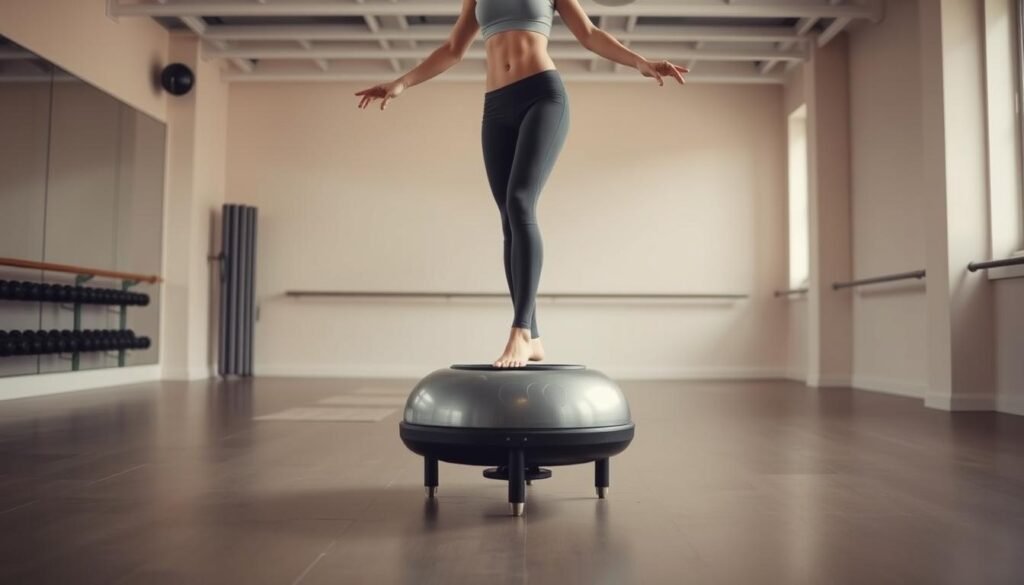 ćwiczenia rehabilitacyjne z bosu