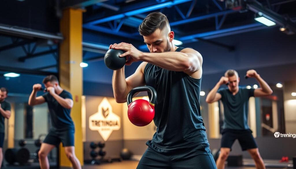 ćwiczenia z kettlebell