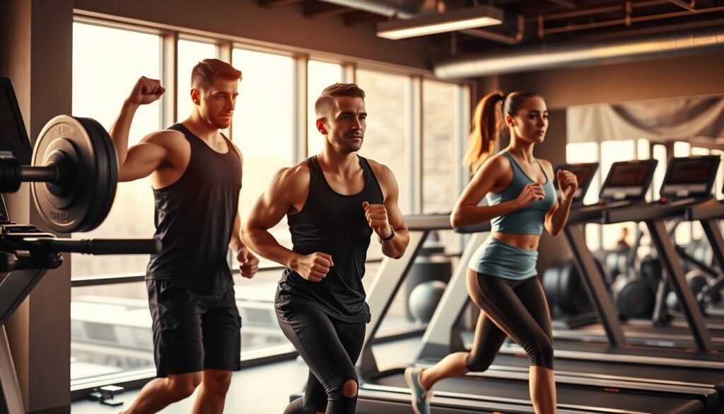 trening siłowy i cardio