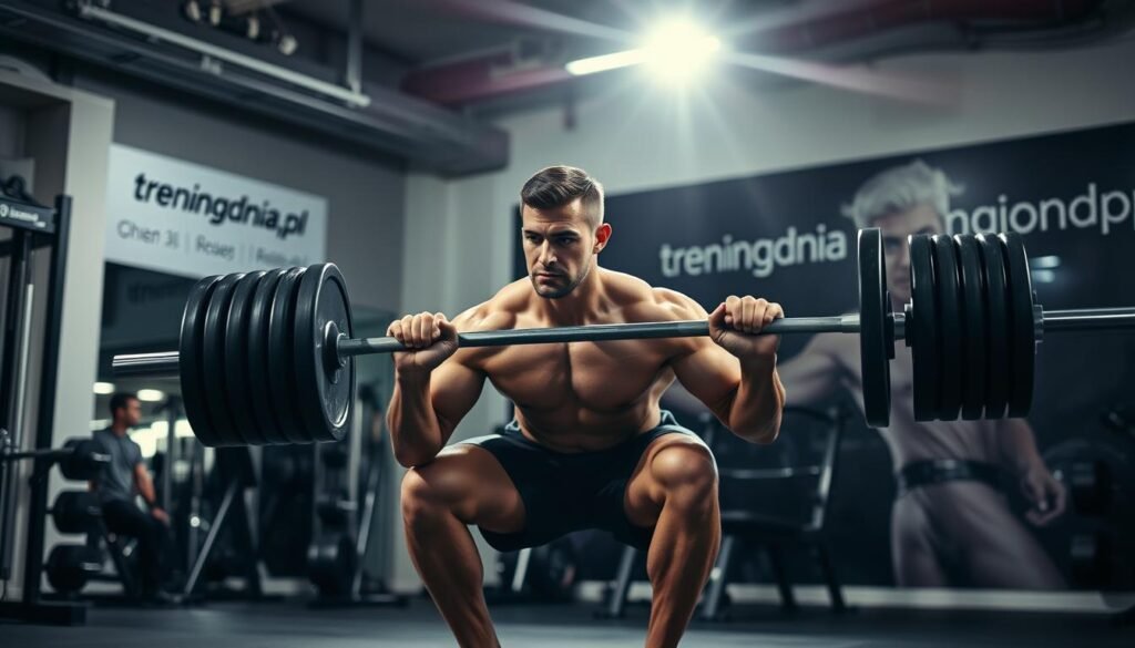 trening siłowy z obciążeniem