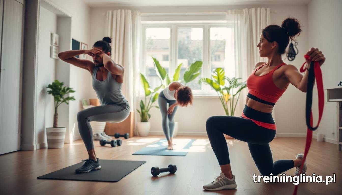 15 minut treningu w domu