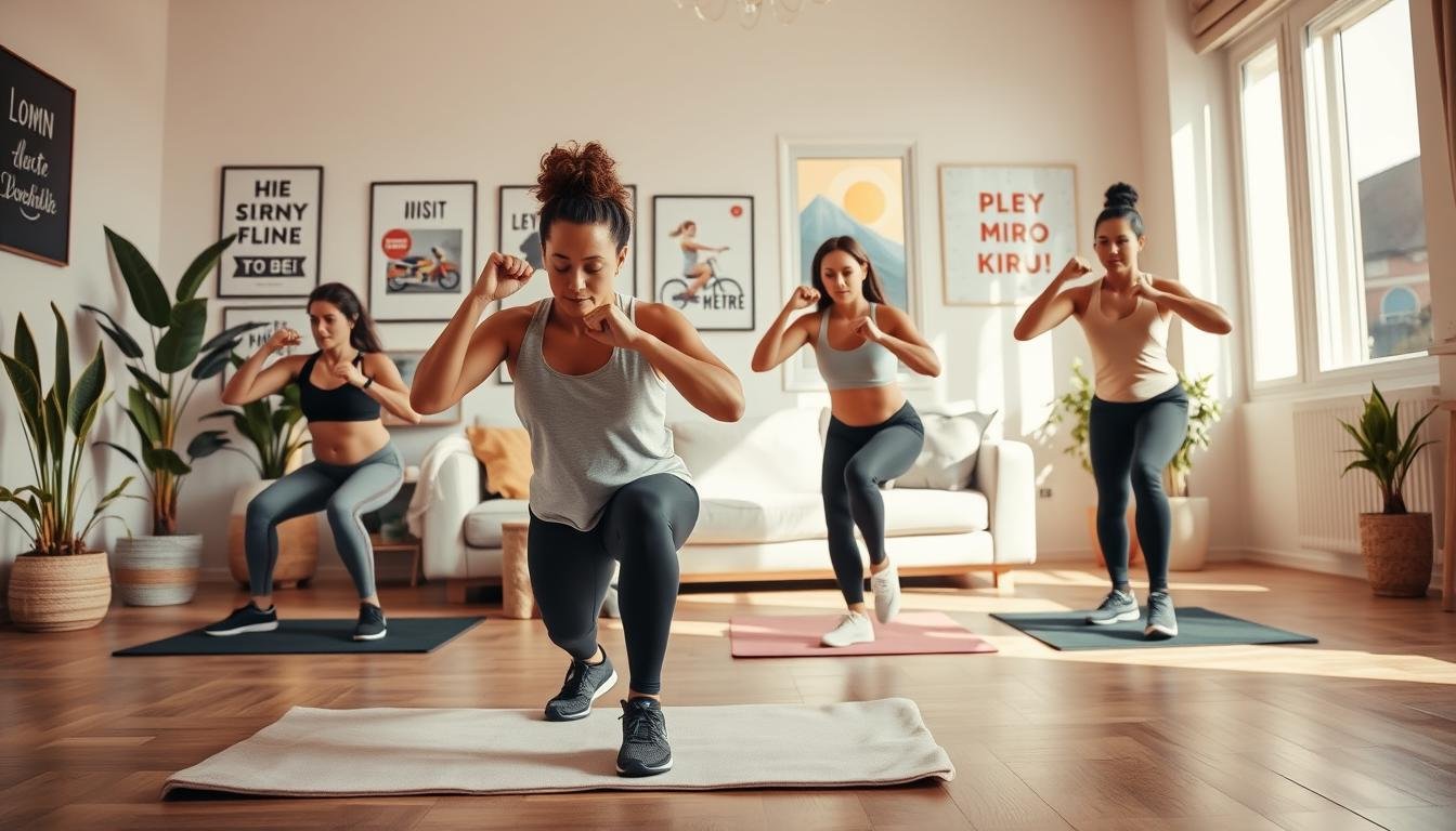 trening w domu bez sprzętu dla początkujących