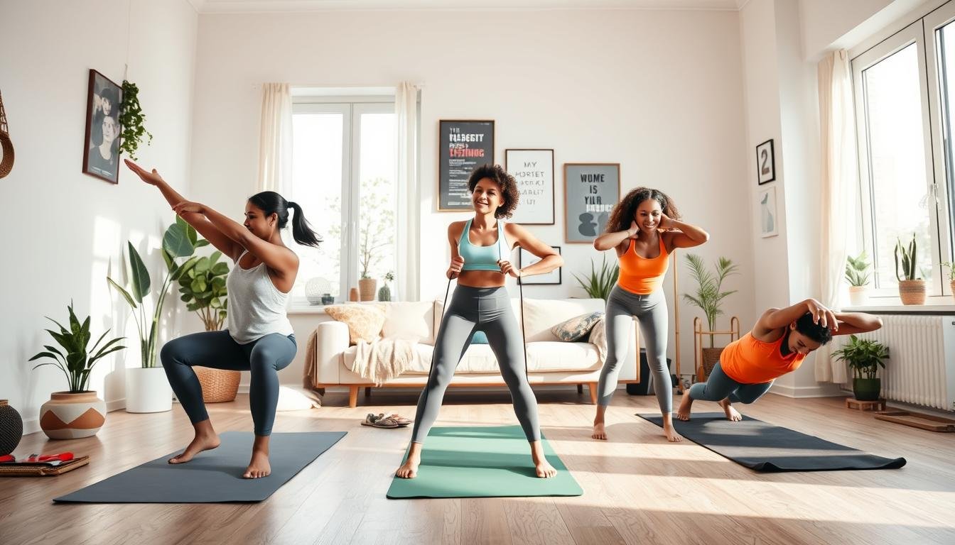 trening w domu dla kobiet