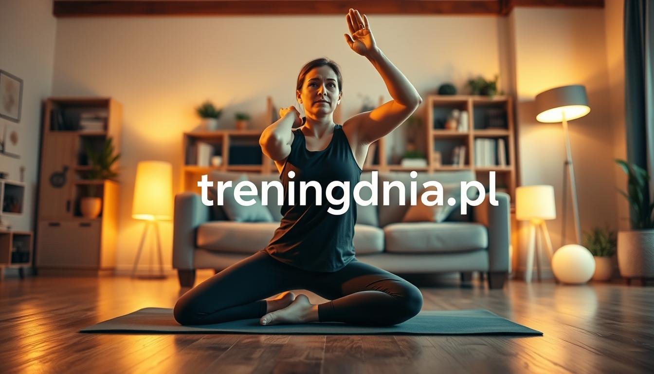 cichy trening w domu