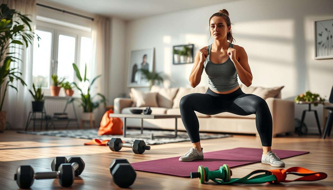 trening w domu po długiej przerwie